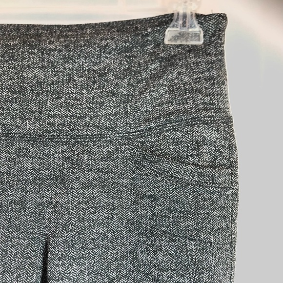 Athleta Pocket Leggings Chevron Herringbone Gray Women's Size XS - Picture 5 of 12